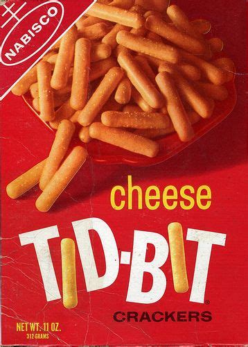Cheese Tid Bit Box Childhood Memories 70s Food Sweet Memories