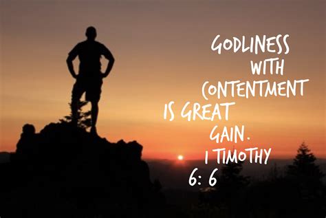 Why Godliness With Contentment Is Great Gain I Timothy 66