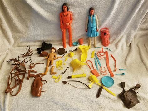 Marx Toys Vintage Best Of The West Lot Of Figures And Accessories Used Antique Price Guide
