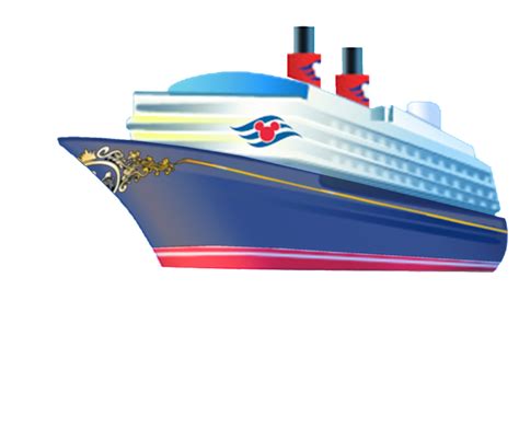 Disney Cruise Ship Animated Clip Art Library