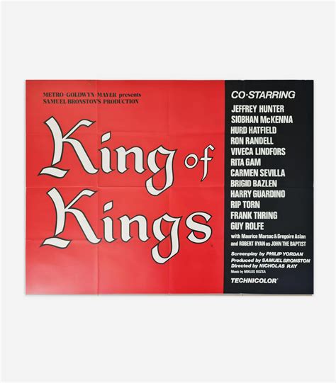 King Of Kings Original Movie Posters