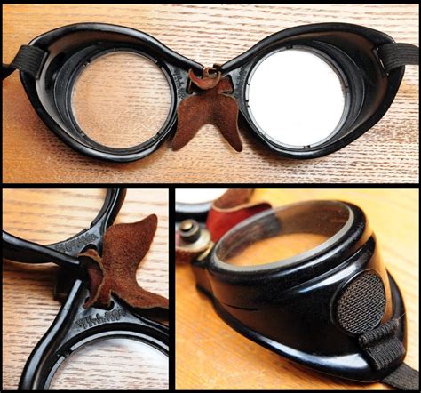 Vintage Willson Motorcycle Goggles