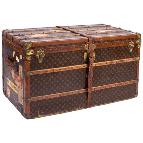 Louis Vuitton Ladys Trunk C1920s Lv Monogram Canvas Wardrobe