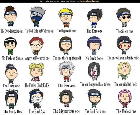 Naruto Characters Names Tag My Buddy Tag Image 492