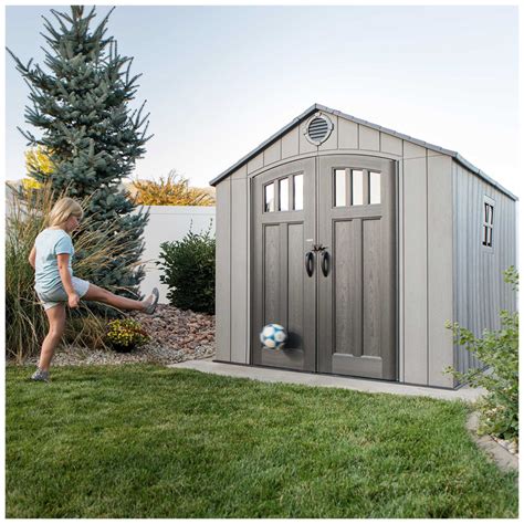 Keter 7' x 7' resin outdoor storage shed | frugal hotspot. Lifetime Storage Shed | Costco Australia