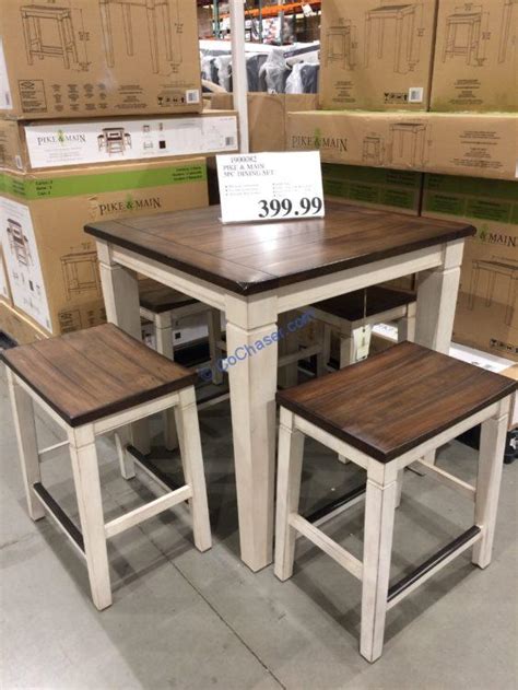 Pike And Main 5 Piece Dining Set Costcochaser
