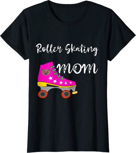 Womens Roller Skating Mom Outdoor Roller Skates Mother Skater Mama T