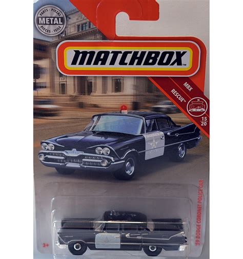 Matchbox - 1959 Dodge Coronet Police Car - Global Diecast Direct