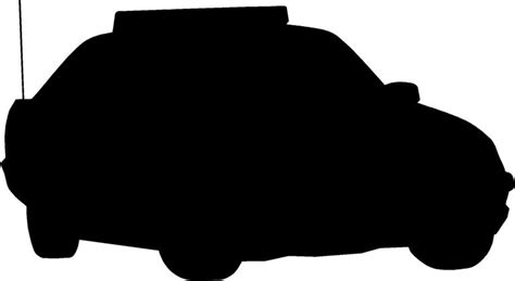 Police Car Silhouette At Getdrawings Free Download