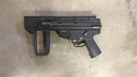 3d Printed Mp5k Front Grip Hopup Airsoft