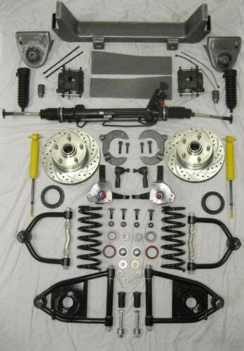 1953 1956 Ford F100 Mustang Ii Power Front End Suspension Kit Ifs Stock