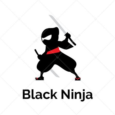 Black Ninja Logo Logo Is Us