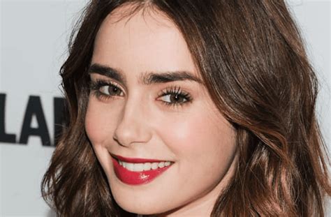 Lily Collins Flawless Lipstick Look At Glamour Awards In Nyc Aol