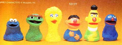 Sesame Street Finger Puppets Cbs Toys Muppet Wiki