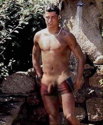 Soccer Player Cristiano Ronaldo Naked Penis Bank