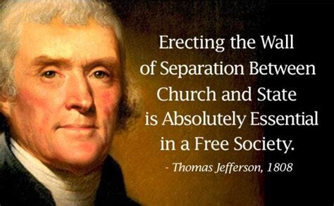 Visionary Jeffersons View On The Separation Of Religion And State By