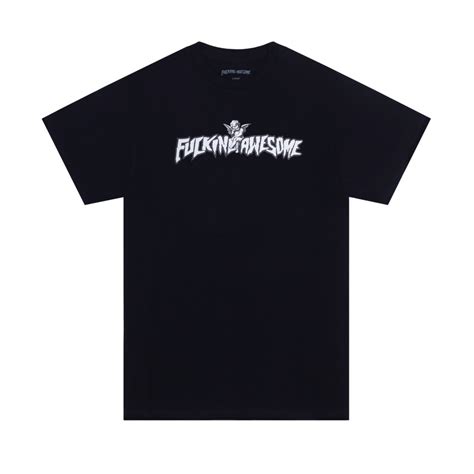 Fucking Awesome Filigree T Shirt Black Fa1284 Blk Consortium