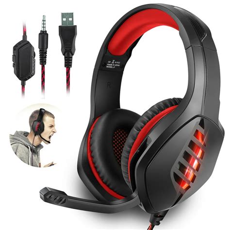 Stereo Gaming Headset For Ps4 Xbox One Pc Noise Cancelling Over Ear