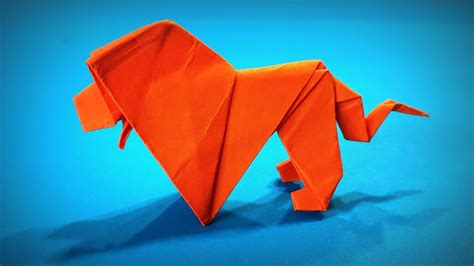 Lion Origami Easy Origami