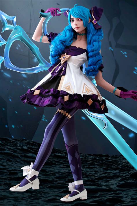 Us 8999 League Of Legends Lol Gwen Cosplay Costume