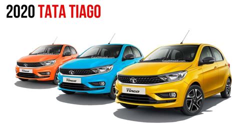 Bs6 2020 Tata Tiago Facelift Officially Revealed Gets New Colours