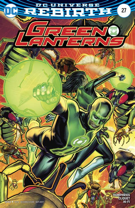 Dc Comics Rebirth Spoilers And Review Green Lanterns 27