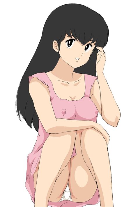 Tsukiyo No Ribbon Otonashi Kyouko Maison Ikkoku Highres 1girl Ass Bare Legs Black Hair
