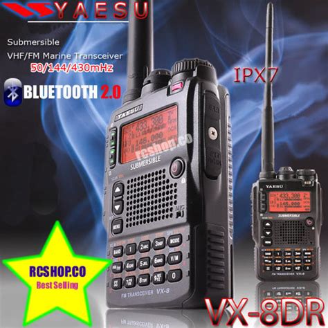 Yaesu Vx 8dr V30 Handheld Ham Radio Transceiver Vx8dr Vx 8r Latest
