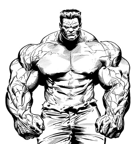 Incredible Hulk Drawing Free Download On Clipartmag