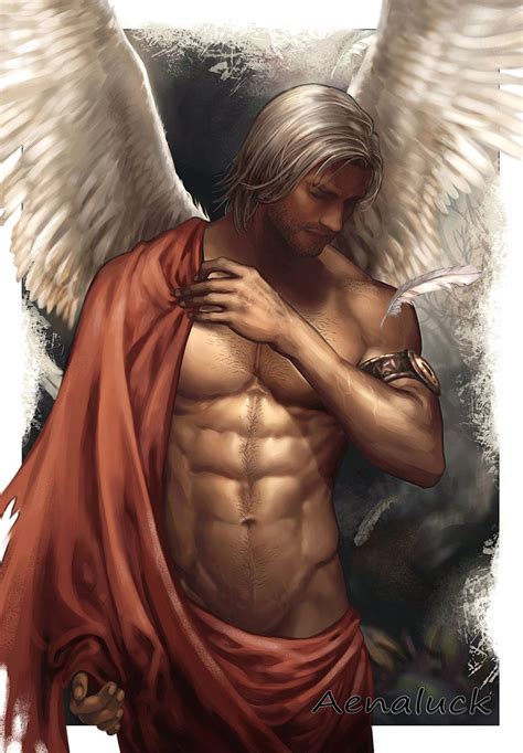 Just Want To Paint Master By Aenaluck On Deviantart Male Angels Fantasy Art Fantasy Art Men