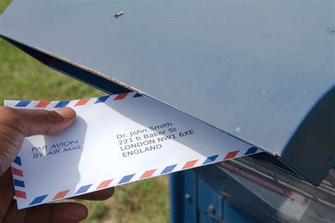 How To Mail An International Letter Our Everyday Life