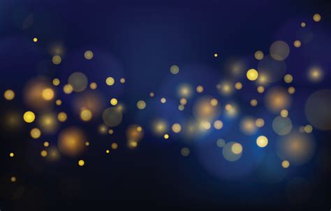 Blue And Gold Bokeh Background 6169561 Vector Art At Vecteezy