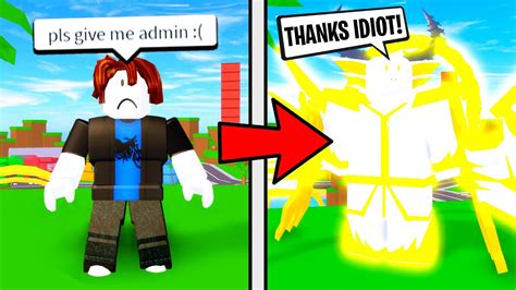 I Turned Noobs Into Gods With Admin Commands Roblox Youtube