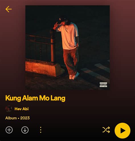 Hev Abi Kung Alam Mo Lang Pinoy Albums