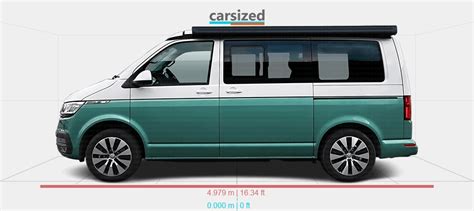 Dimensions Vs Volkswagen Transporter 2019 2021