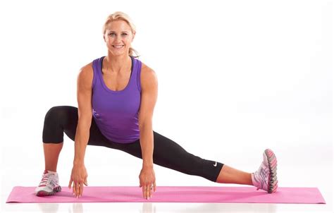 Inner Thigh And Calf Stretch Exercise Demonstration