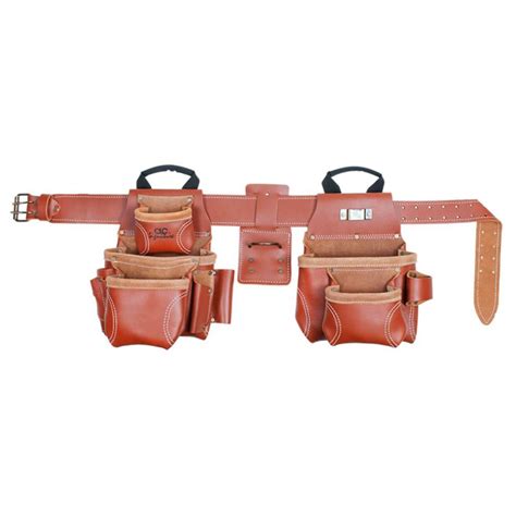 Klein tools adjustable electrician belt. CLC 15-Pocket 4-Piece Pro Framer's Combo System Tool Belt ...