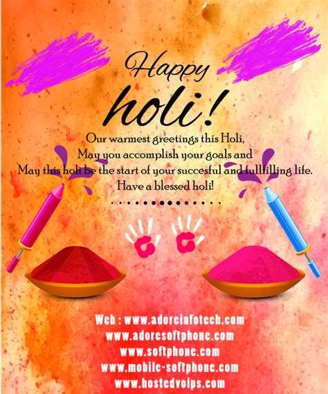 Wishing You A Colorful And Wonderful Happy Holi 2018