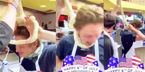 Video Jimmy Johns Workers Make Noose Out Of Bread Dough