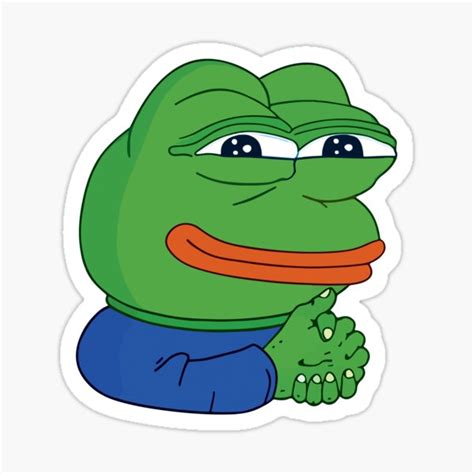 Pepe Lore Frog Meme Sticker For Sale By Trendymememerch Redbubble