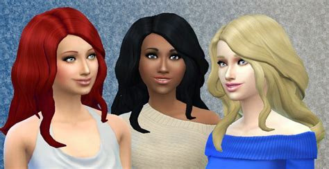 My Sims 4 Blog Kiara24 Alternative Hair For Females