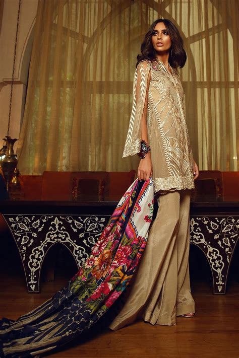 Luxury Collection By Faraz Manan 08 Anarkali Fabrics