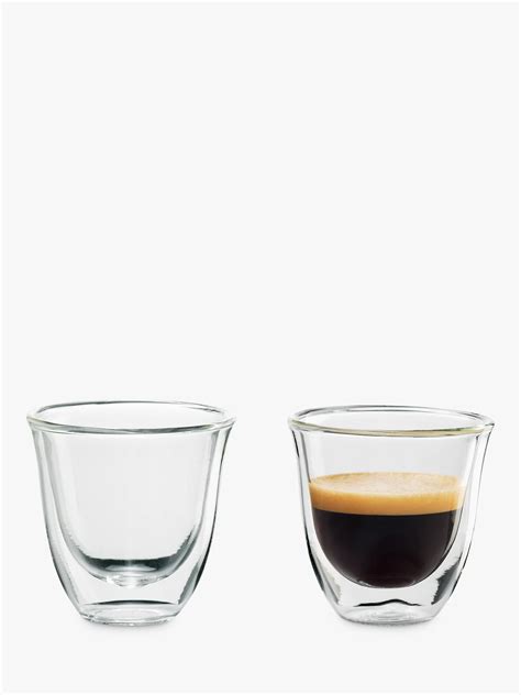 De’longhi Espresso Glasses At John Lewis And Partners