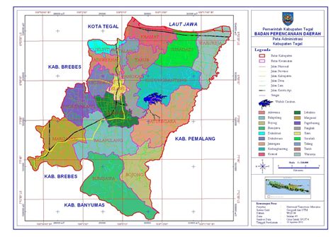 Gaya Terbaru Peta Administrasi Kabupaten