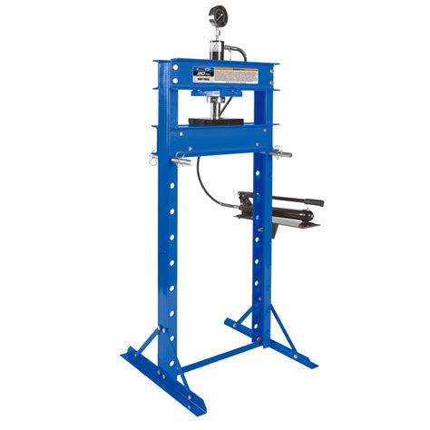 K Tool International 20 Ton Manual Hydraulic Shop Press Hj0804ce A