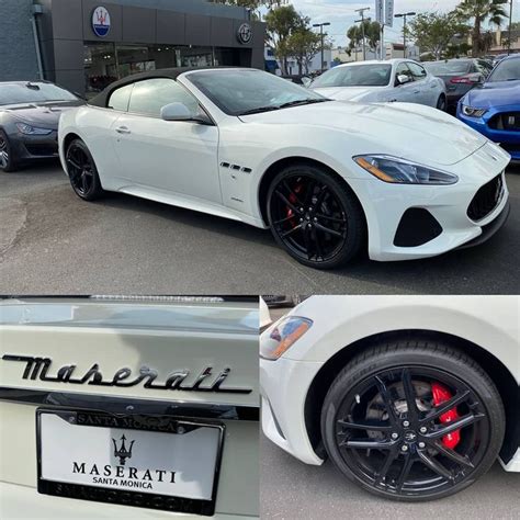 Maserati Santa Monica On Instagram This Bianco Eldorado Maserati Granturismo Sport