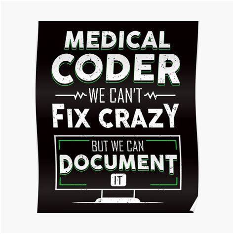 Medical Coding Posters Redbubble