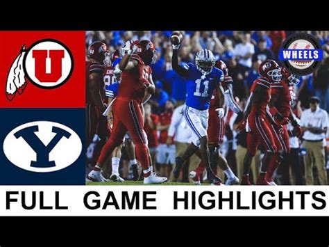 Utah Vs Byu Highlights College Football Week College Football Highlights Youtube