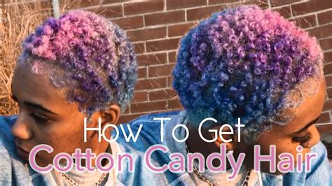 Dying My Hair PINK BLUE PURPLE Cotton Candy Hair Transformation YouTube