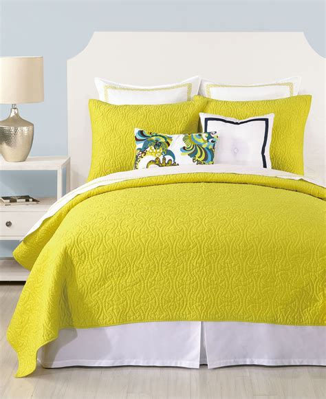 The Bright Citrus Shade Is The Best Part Of This Trina Turk Bedding Set